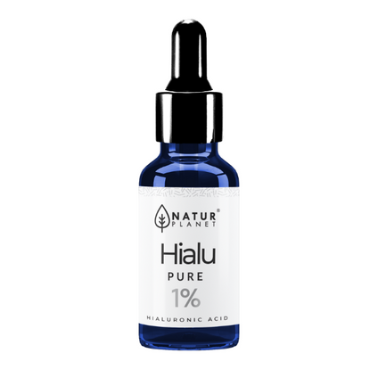 INFO-FARM Natur Planet Hialu Pure 1%, serum z kwasem hialuronowym, 30 ml — Inhaltsstoffe i ocena