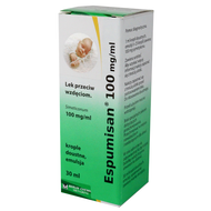 Espumisan 100 mg/ml, krople, 30 ml (import równoległy Inpharm)