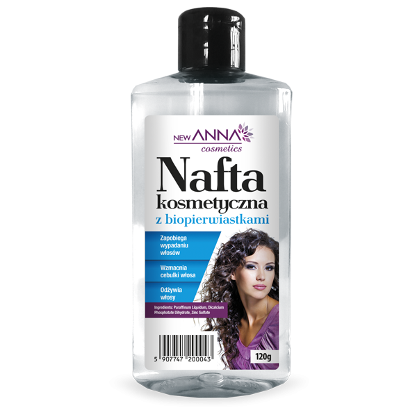 Nafta kosmetyczna z biopierwiastkami, New ANNA, 120 g/160 ml