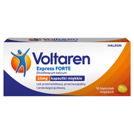 Voltaren Express Forte, 25 mg, 10 kapsułek miękkich