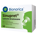 Sinupret, 50 tabletek drażowanych
