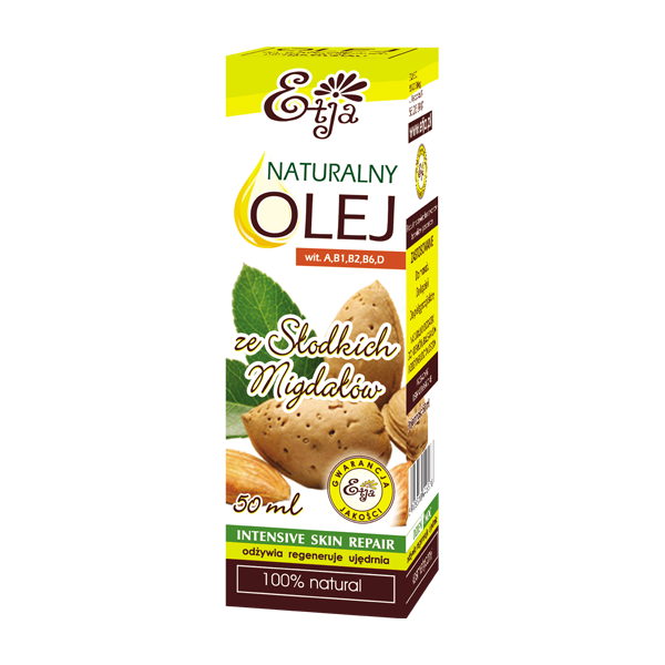 Etja, olej ze słodkich migdałów, 50 ml