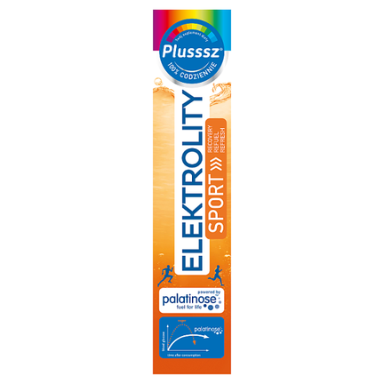 Plusssz Elektrolity Sport 100% Complex, 24 tabletki musujące - SUPLEMENT DIETY