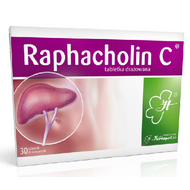 Raphacholin C, 30 tabletek drażowanych