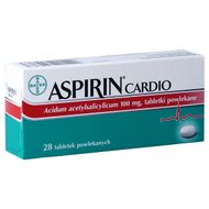 Aspirin Cardio 100 mg, 28 tabletek powlekanych
