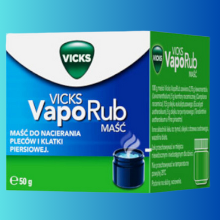 Vicks VapoRub, maść, 50 g - Infekcja, Katar, Przeziębienie