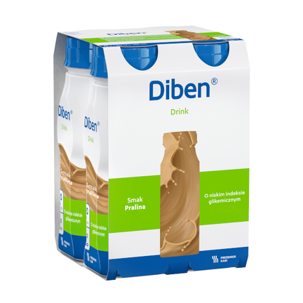Diben Drink, smak pralinowy 4 x 200 ml - zdjęcie produktu