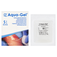 Aqua-Gel, 10 cm x 12 cm, opatrunek hydrożelowy, 1 opatrunek
