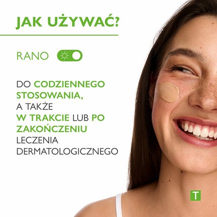 Pharmaceris T, krem tonujący przeciwtrądzikowy, SPF 30, natural, 30 ml  - Korygujące, Matujące, Ochrona UVA/UVB, Przeciwtrądzikowe, Łagodzące