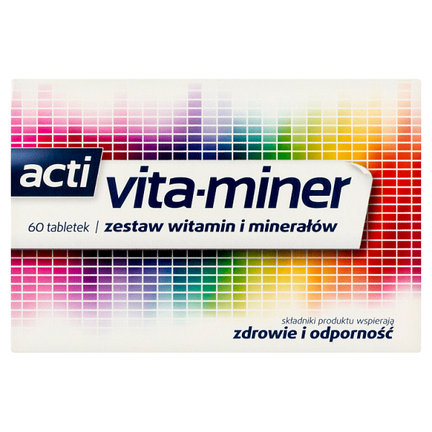Vita-miner, 60 tabletek - zdjęcie produktu