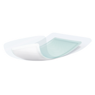 Zetuvit Plus Silicone Border, 17,5 x 17,5 cm, opatrunek z silikonem, 1 opatrunek