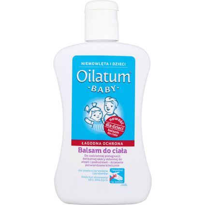 STIEFEL Oilatum Baby, balsam do ciała, łagodna ochrona, 200 ml — Składniki i ocena