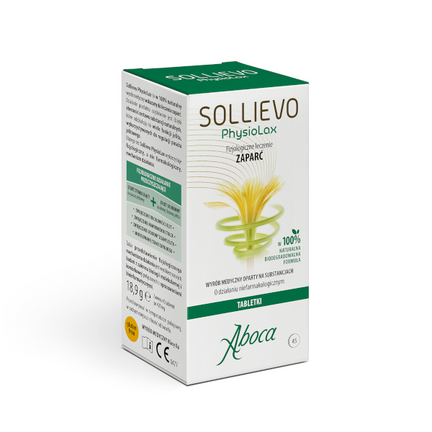 Sollievo PhysioLax, 45 tabletek - zdjęcie produktu