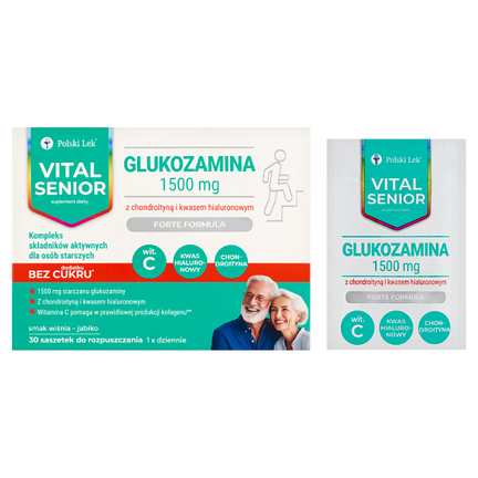 Vital Senior Glukozamina 1500, 30 saszetek - zdjęcie produktu