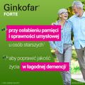 Ginkofar Forte 80mg, 60 tabletek - PRODUKT LECZNICZY NIEREFUNDOWANY OTC