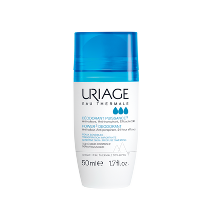 LABORATORIA URIAGE Uriage Eau Thermale, antyperspirant roll-on, 50 ml — Składniki i ocena