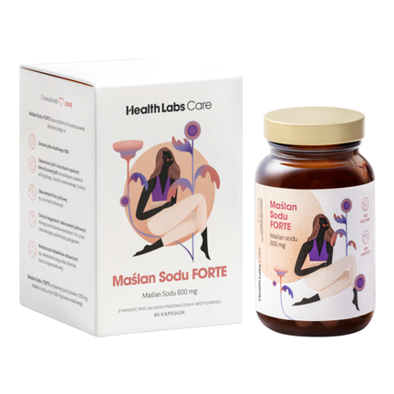 Health Labs, Maślan sodu Forte, 60 kapsułek - zdjęcie produktu
