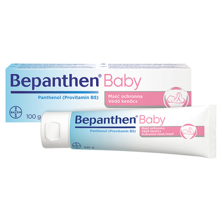 Bepanthen Baby, maść ochronna przeciw odparzeniom pieluszkowym, 100 g - zdjęcie produktu