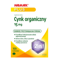 Cynk organiczny 15 mg, 100 tabletek