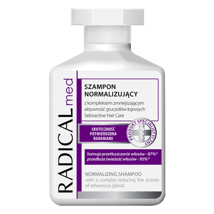 IDEEPHARM Radical Med, szampon normalizujący, 300 ml — Składniki i ocena