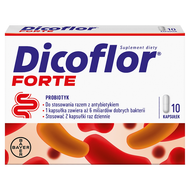 Dicoflor Forte, 10 kapsułek
