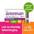 Aviorexan 50 mg + 50 mg, 10 tabletek powlekanych - PRODUKT LECZNICZY NIEREFUNDOWANY OTC