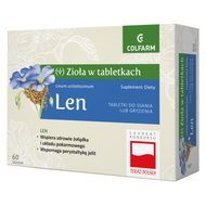 Len, Colfarm, 60 tabletek