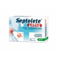 Septolete ultra 3 mg + 1 mg, 16 pastylek twardych