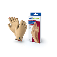 Actimove Rękawiczki dla osób z zapaleniem stawów, beżowe, r. L