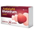 Tadalafil Inventum, 10 mg, 4 tabletki powlekane - PRODUKT LECZNICZY NIEREFUNDOWANY OTC