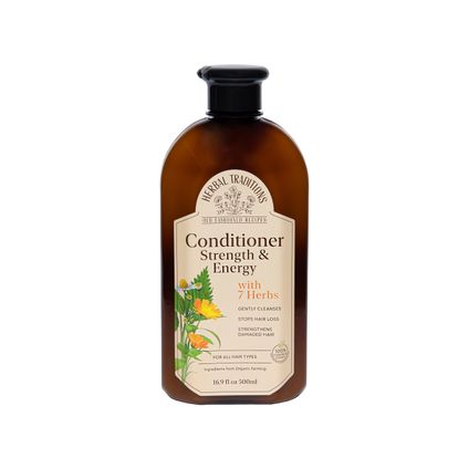 ELEVITA Herbal Traditions, odżywka do włosów z 7 ziołami, 500 ml — Składniki i ocena