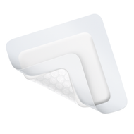 HydroTac Comfort, 15 cm x 15 cm, opatrunek piankowy z hydrożelem, 1 opatrunek