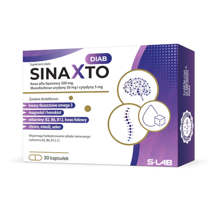 Sinaxto Diab, 30 kapsułek - zdjęcie produktu