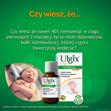 Ulgix Wzdęcia Baby, emulsja doustna, 40 g - HASCO-LEK