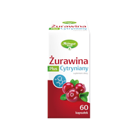 Żurawina Plus Cytryniany, 60 kapsułek
