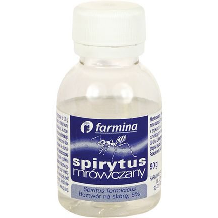 Spirytus mrówczany, roztwór na skórę 5%, 50 g - zdjęcie produktu