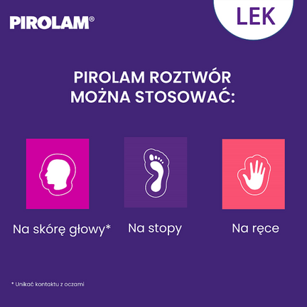 Pirolam 10 mg/ml, roztwór na skórę, 30 ml - ROZTWÓR DO WSTRZYKIWAŃ