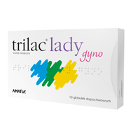 Trilac Lady Gyno, 10 globulek dopochwowych