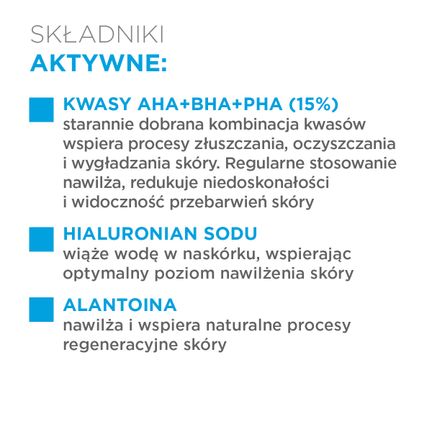 Idee Derm, serum przeciwtrądzikowe z kwasami, 30 ml - SERUM
