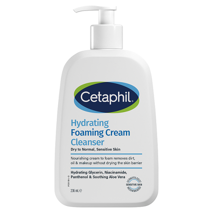 GALDERMA Cetaphil Hydro Foam, kremowa pianka oczyszczająca, 236 ml — Składniki i ocena