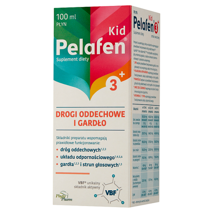 Pelafen KID 3+, syrop, 100 ml - 5903473005778