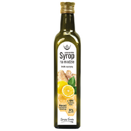 Syrop na miodzie imbir z cytryną, 250 ml