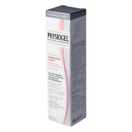 STIEFEL Physiogel Hypoallergenic Łagodzenie i Ulga, krem do twarzy, 40 ml