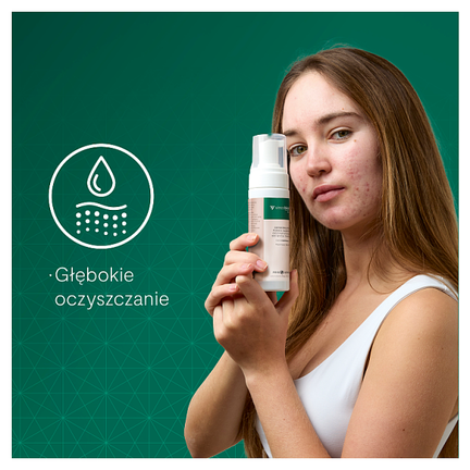 Vincobiosis Acneic Dermobalans, pianka głęboko oczyszczająca do mycia twarzy, 150 ml - REIG JOFRE