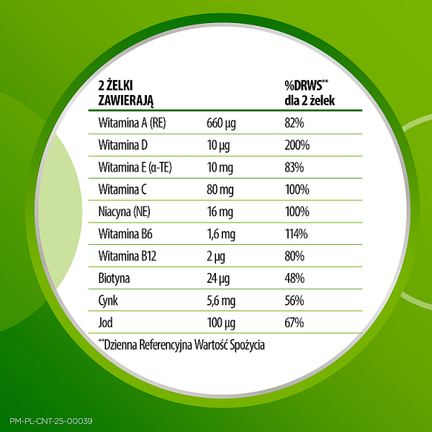 Centrum Multigummies Adults, 60 żelek