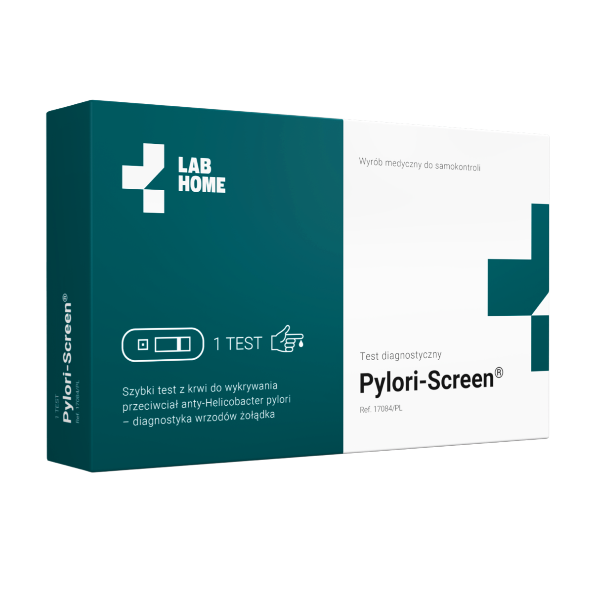 Test PYLORI-Screen, do wykrywania przeciwciał przeciwko Helicobacter pylori