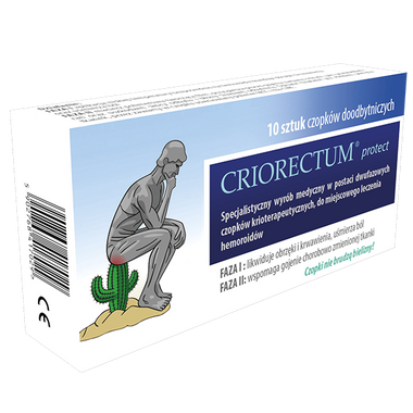 Criorectum Protect, 10 czopku00f3w
