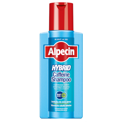 DR.WOLFF Alpecin Hybrid, szampon kofeinowy, 250 ml — Składniki i ocena