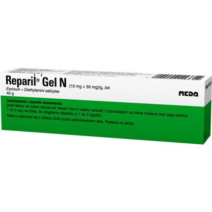 Reparil Gel N, żel, 40 g - zdjęcie produktu