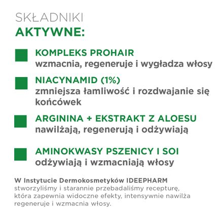 Idee Derm, maska regenerująca do włosów przesuszonych, 200 ml - MASKA